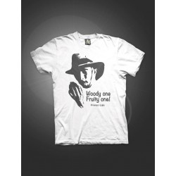 Футболка мужская, белая / Franco oja - Woody one Fruity one - ogo (GHS-TD-T-044)